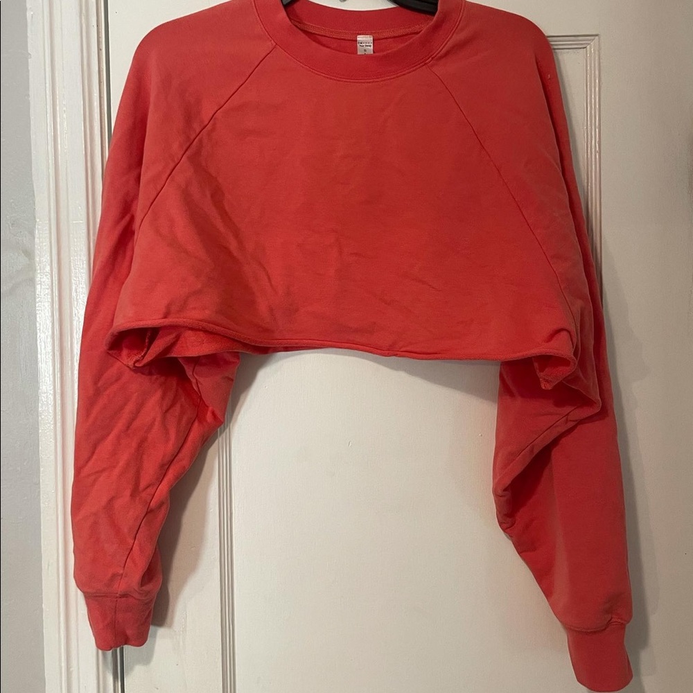 COPY - ALO YOGA Coral Cropped